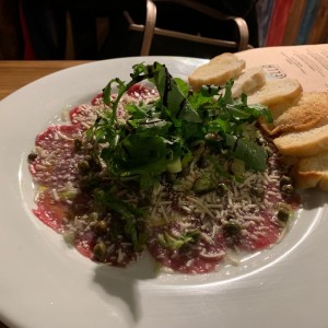 carpaccio de res