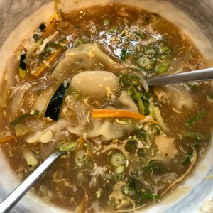 sopa de dumplings 
