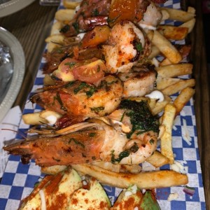 Shrimp & Papas