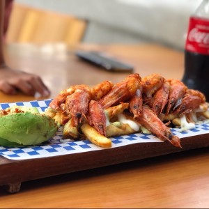 Shrimp & Papas