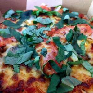 Pizza de vegetales