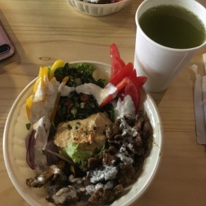 bowl de Shawarma de Pollo