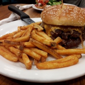HAMBURGUESAS - Double Cheese Burger
