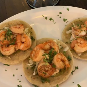 tostadas de camaron