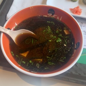 Menú - Sopa Miso