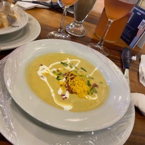 sopa de papa
