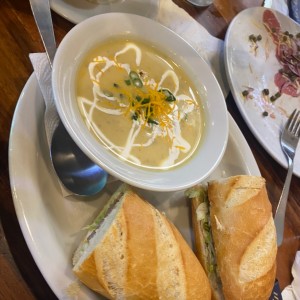 sopa de papa