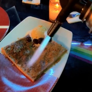 crepa flameada
