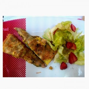 Crepe San Angel - ensalada