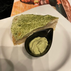Postre de Matcha