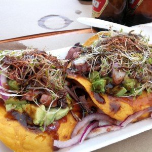 Tostadas de Mariscos