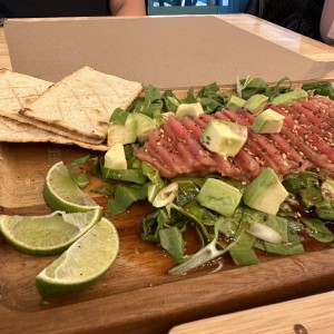 Sashimi de atún 