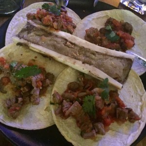 Tacos de arrachera (4 unidades)