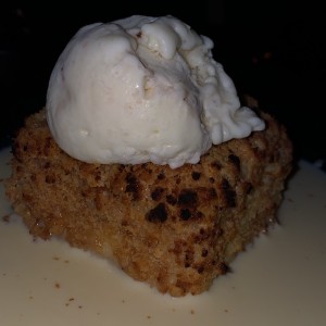 pastel de 3 leches con helado de tequila