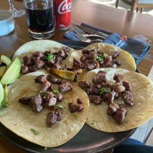 Tacos de arrachera (4 unidades)