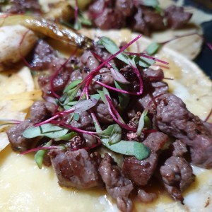 Tacos de Rib Eye (4 unidades)