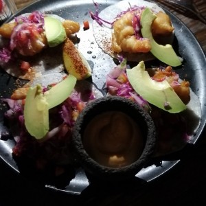 Tacos de pescado (4 unidades)