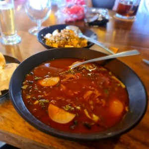 Sopa de tortilla