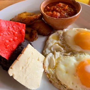 Huevos estrellados 