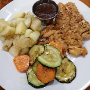 Pollo ensalsado