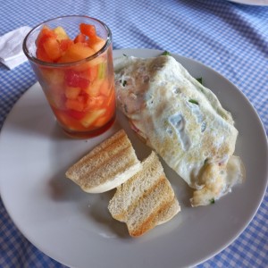 omelett veggie 