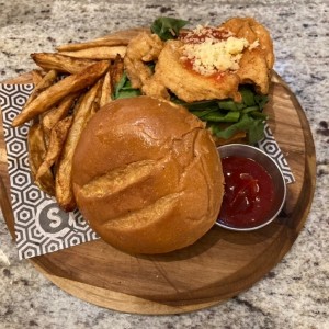 Hamburguesa de pollo