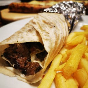 Entradas - Shawarma de Carne