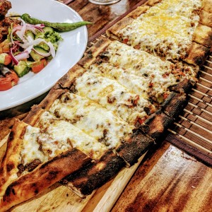 Pide turca - Pide de Pulpo
