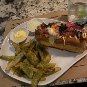 Brioche de Pollo Frito