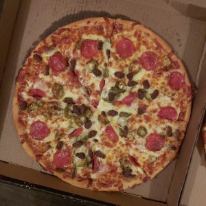 Hot pizza