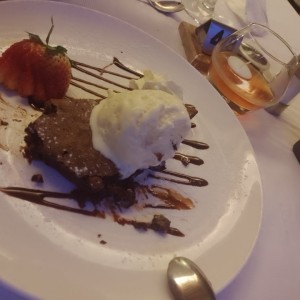 Brownie de naranja