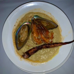 Sopas - Crema de marisco