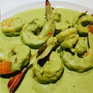 Camarones al Chiltepe