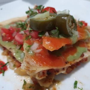 Quesadilla al pastor 