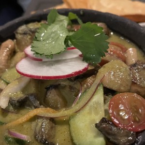 Ceviche de hongos