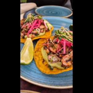 tostadas de pulpo 