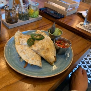 Quesadillas de camaron