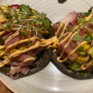 Tuna Tostadas