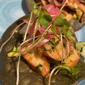 Tostadas de Pulpo