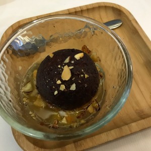 Delicioso postre, tiene almendras y pistache