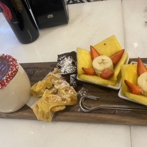 Fondue de chocolate