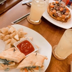 Waffle Veggie & Chicken Chipotle Panini