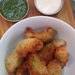 Tempura de aguacate 