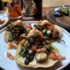 Tostadas de Pulpo