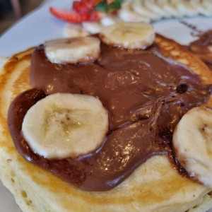 panqueques con nutela