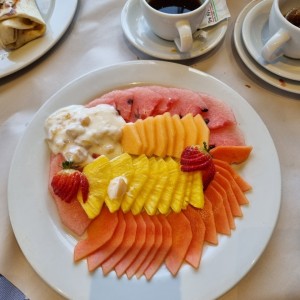 plato de frutas
