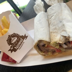 shawarma de cordero