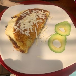 Cachapa con queso