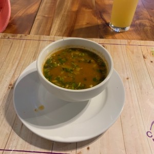 Caldo de acompañamiento