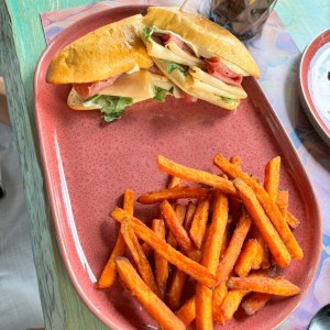 Panini de jamones y queso 
